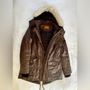 UGG Women's Parka Jacket, Brown Size S